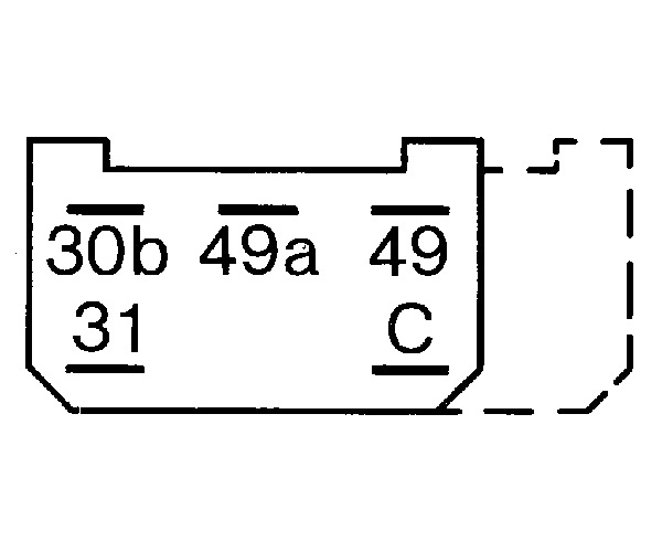 Flasher Unit - 0 335 215 143 BOSCH