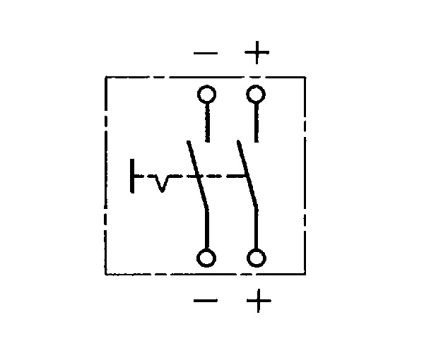 Main Switch, battery - 0 341 003 004 BOSCH