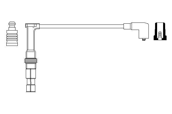 Ignition Cable - 0 356 912 981 BOSCH