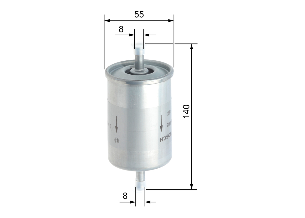 Fuel filter - 0 450 905 002 BOSCH