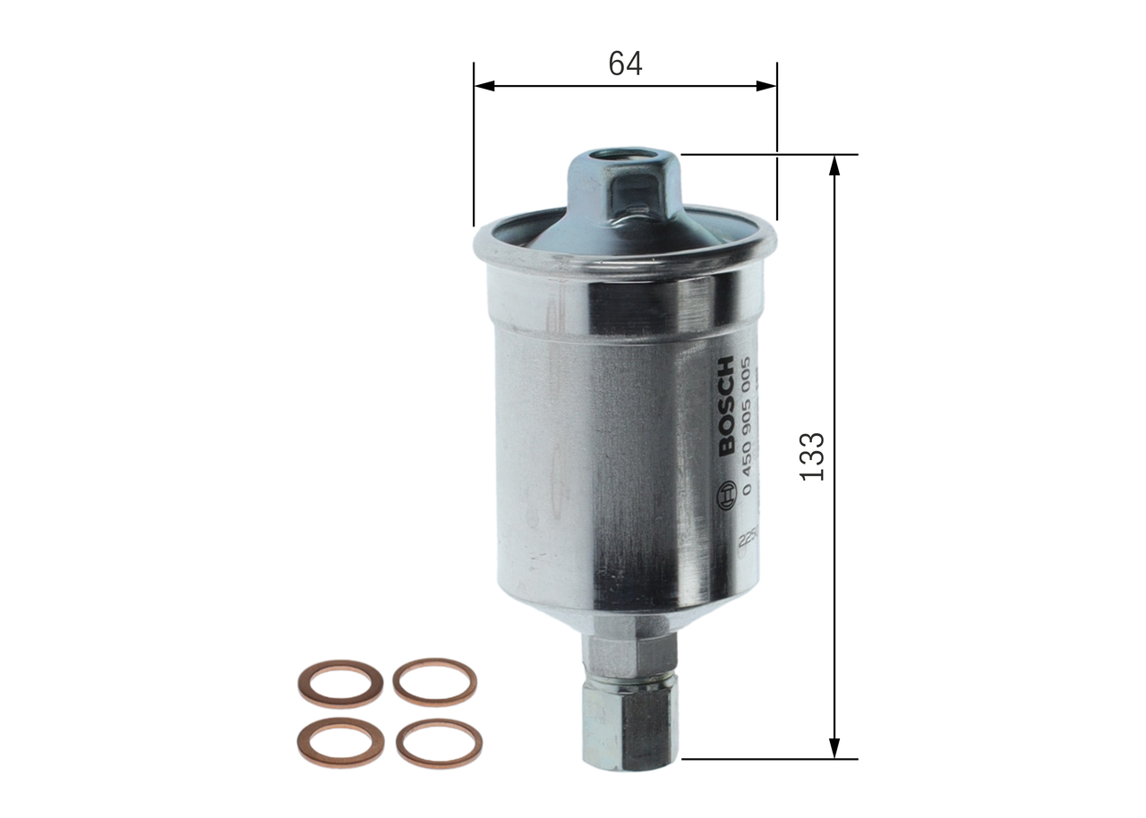 Fuel filter - 0 450 905 005 BOSCH