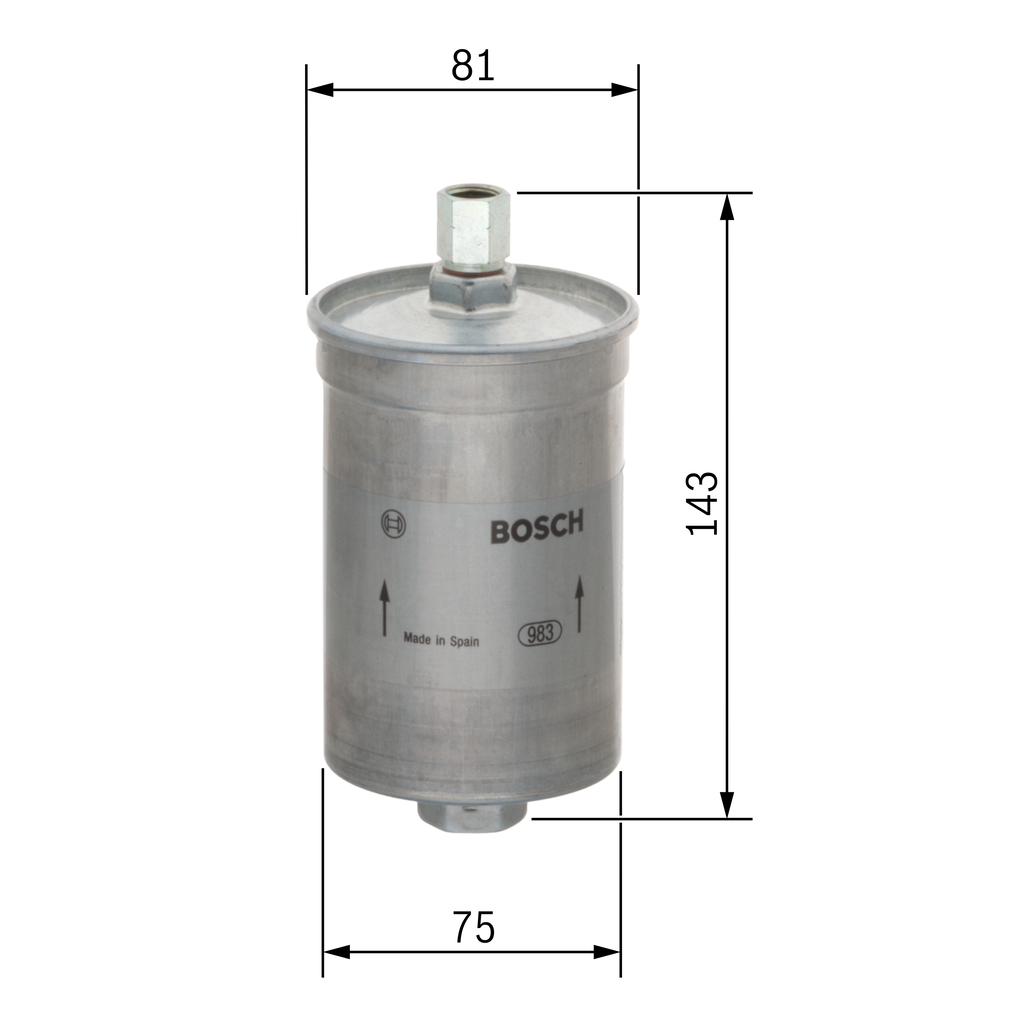 kuro filtras - 0 450 905 007 BOSCH