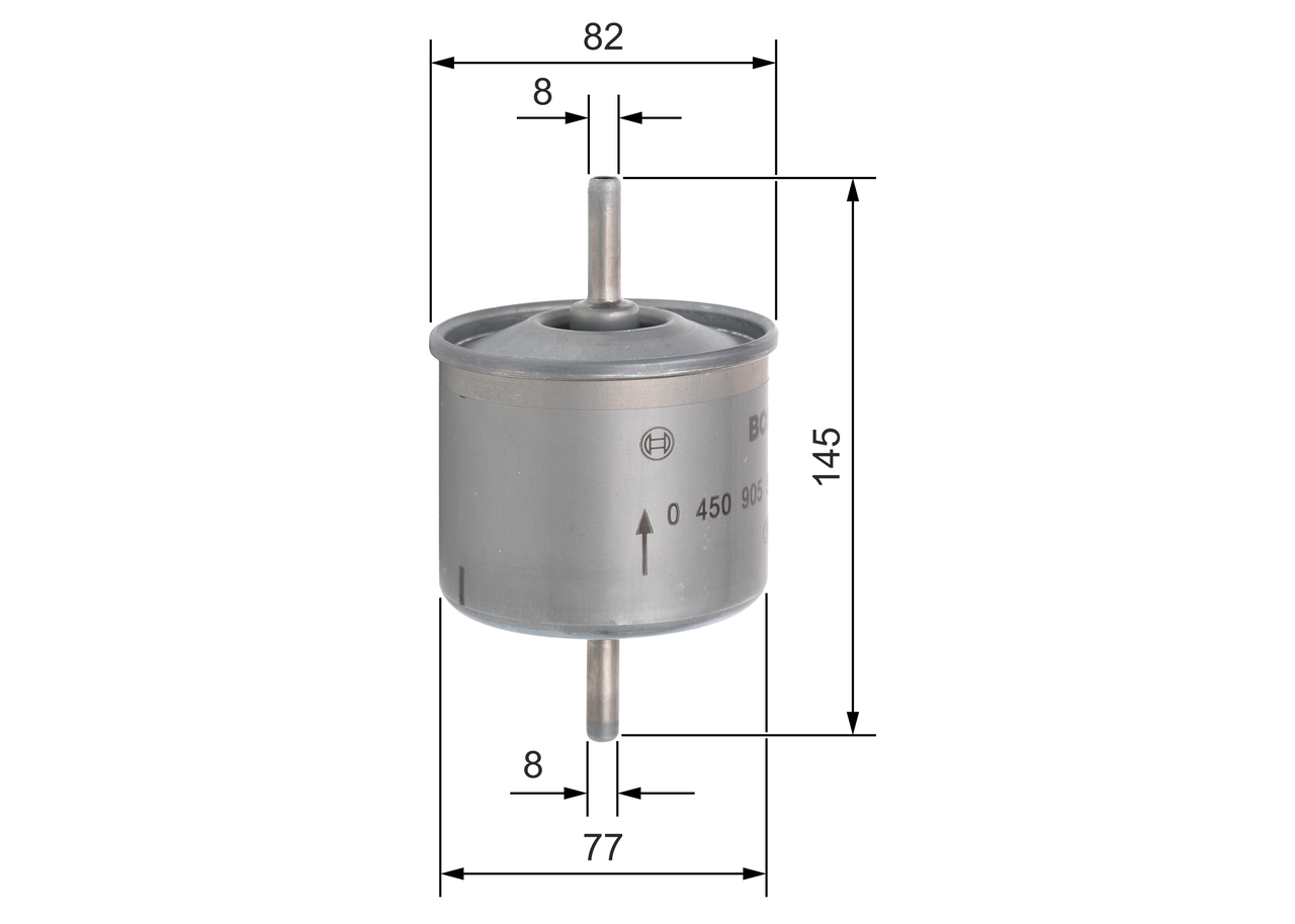 Fuel filter - 0 450 905 324 BOSCH