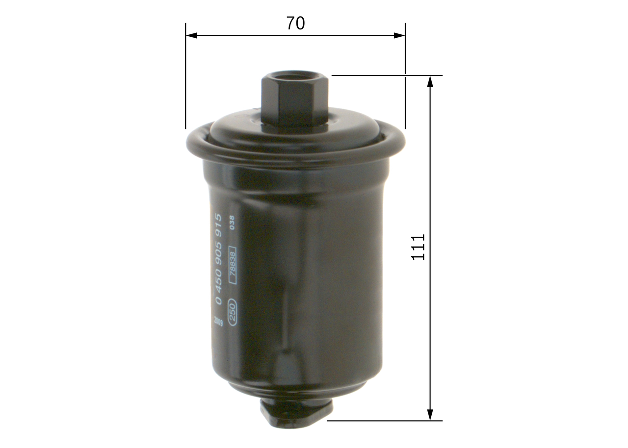 Fuel filter - 0 450 905 915 BOSCH