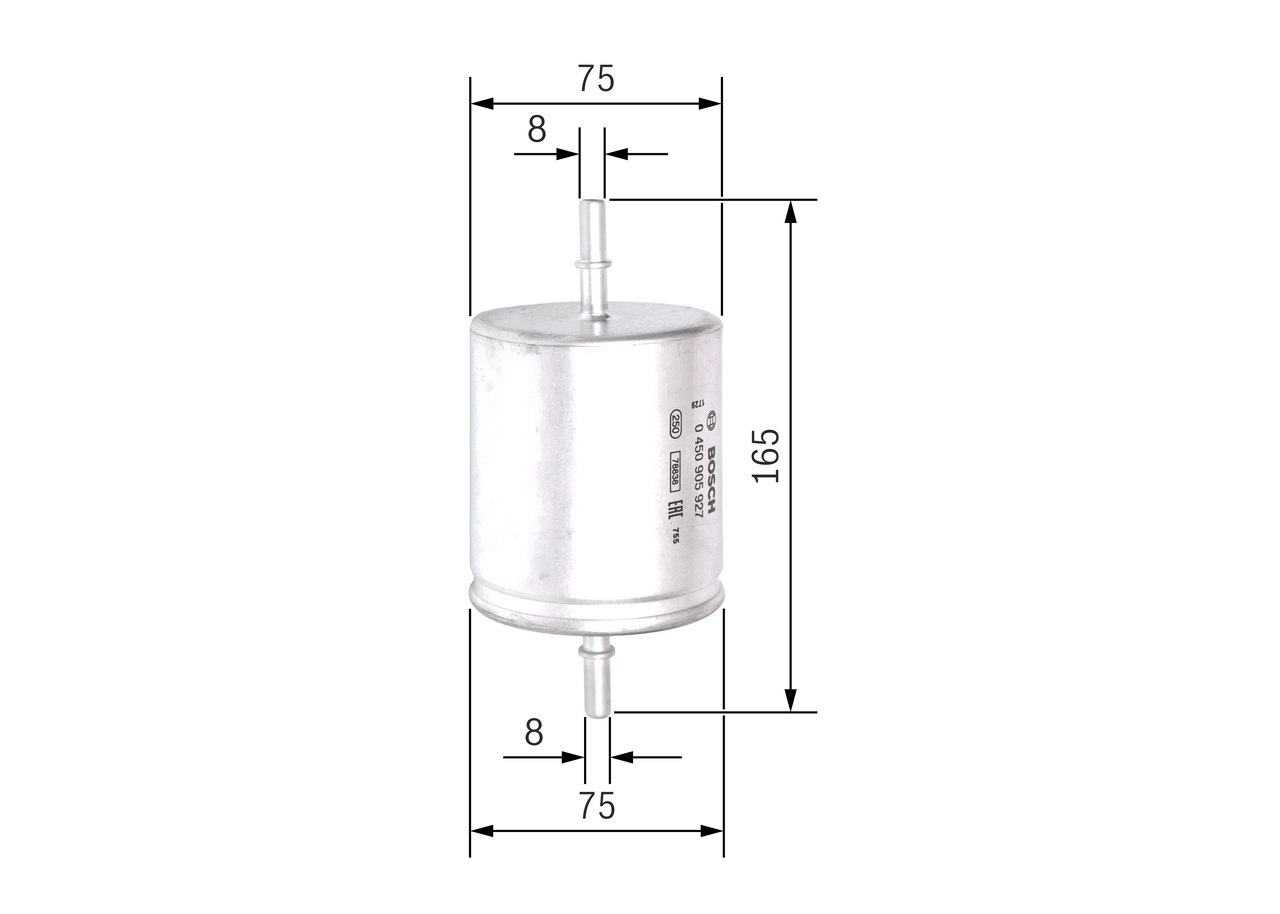Fuel filter - 0 450 905 927 BOSCH