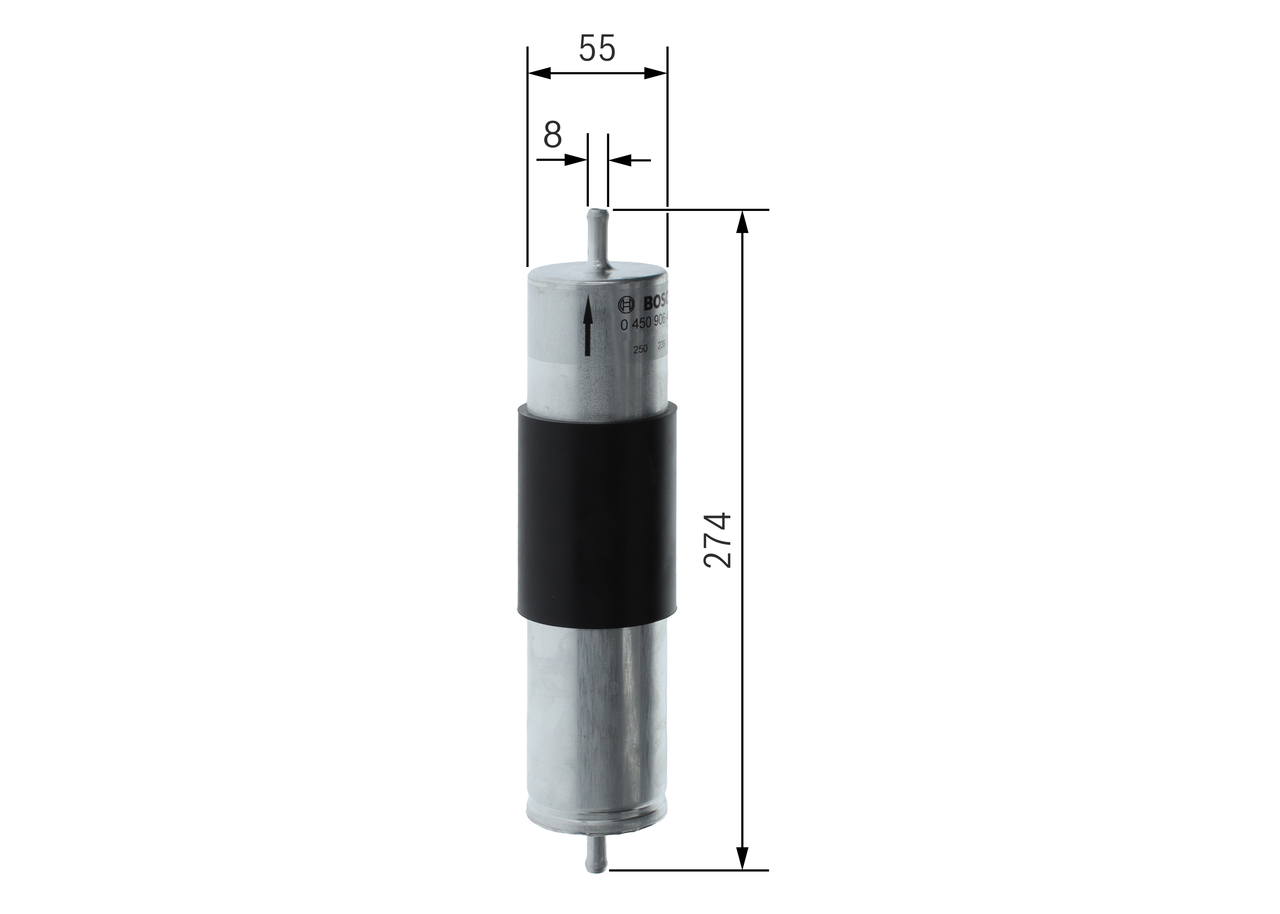 Fuel filter - 0 450 906 463 BOSCH