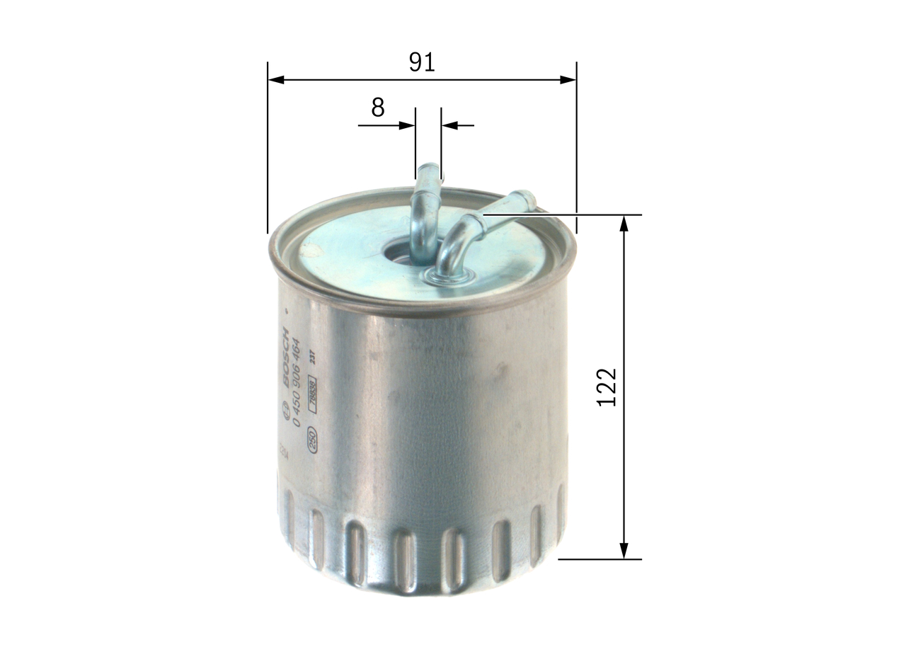 Fuel filter - 0 450 906 464 BOSCH