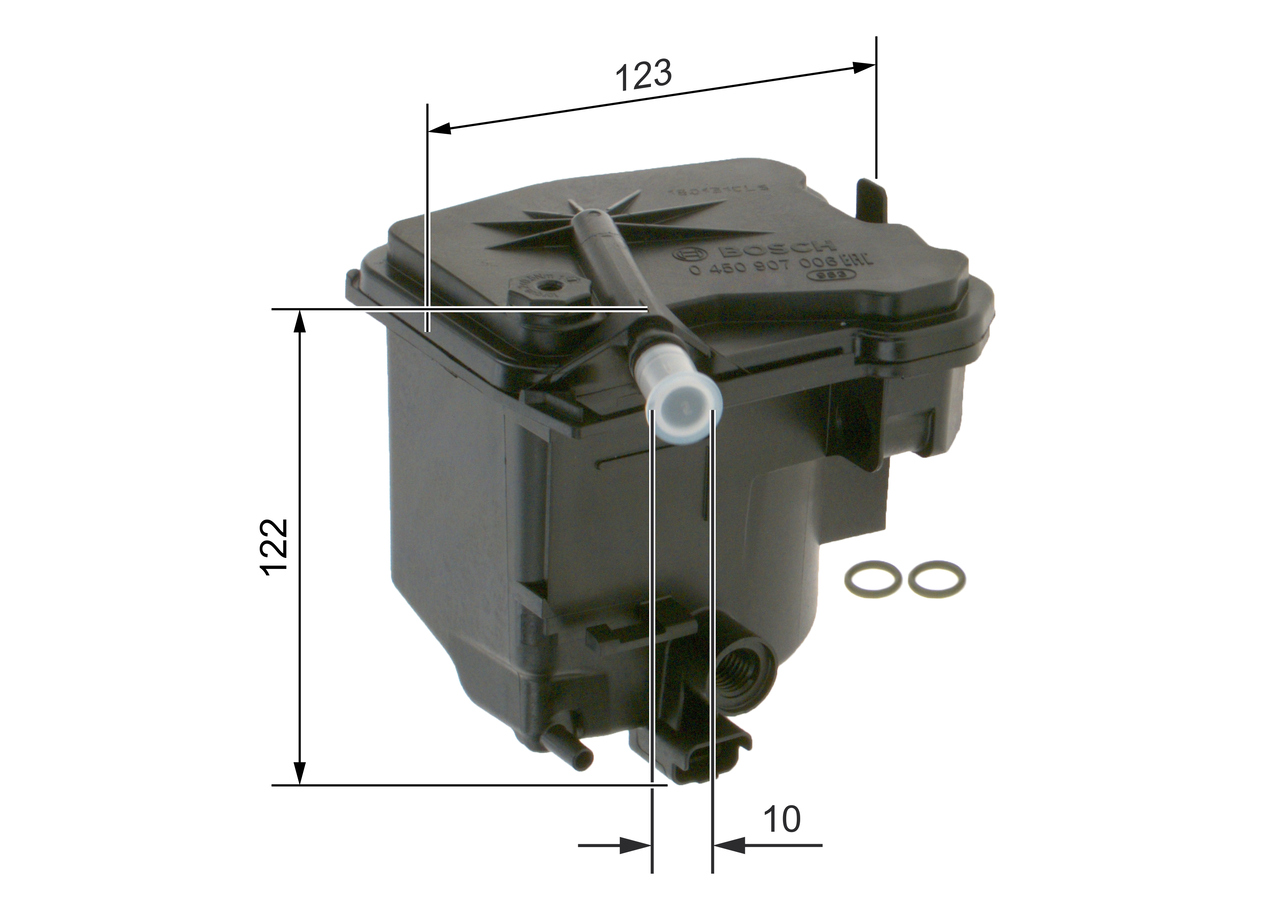 Fuel filter - 0 450 907 006 BOSCH