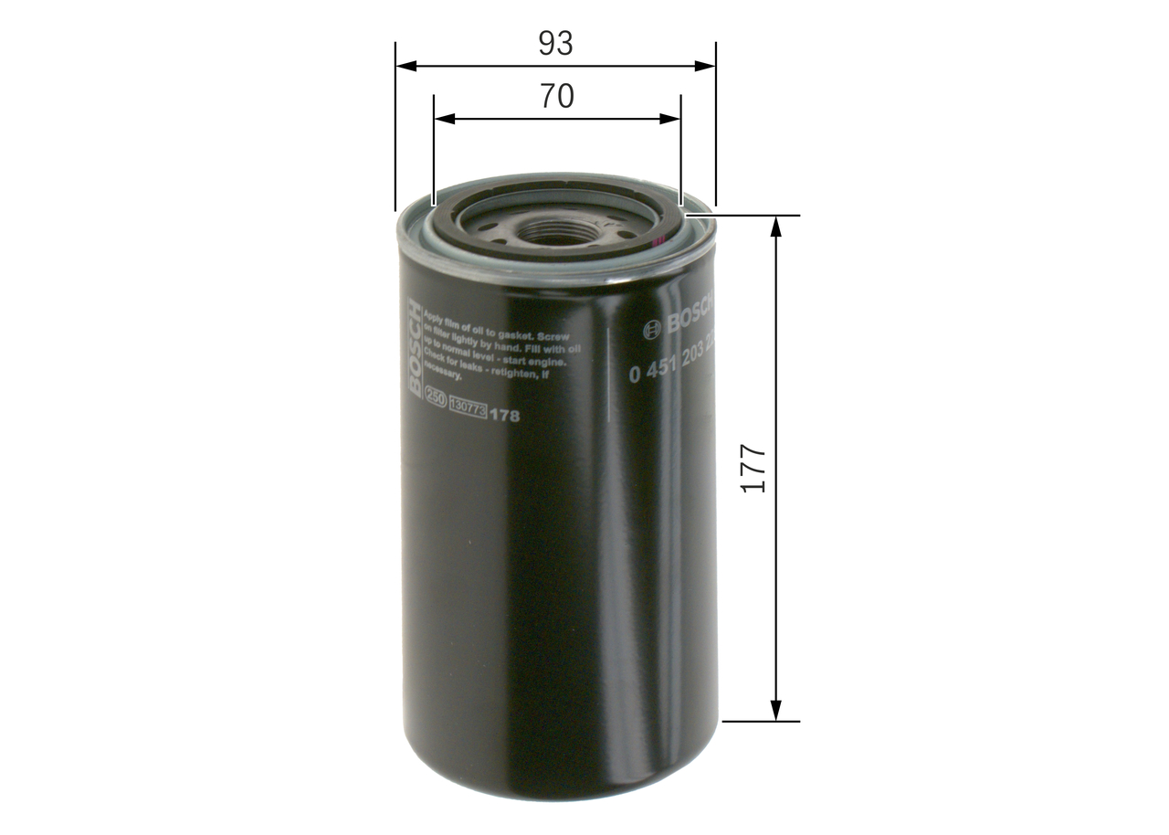 Oil Filter - 0 451 203 228 BOSCH