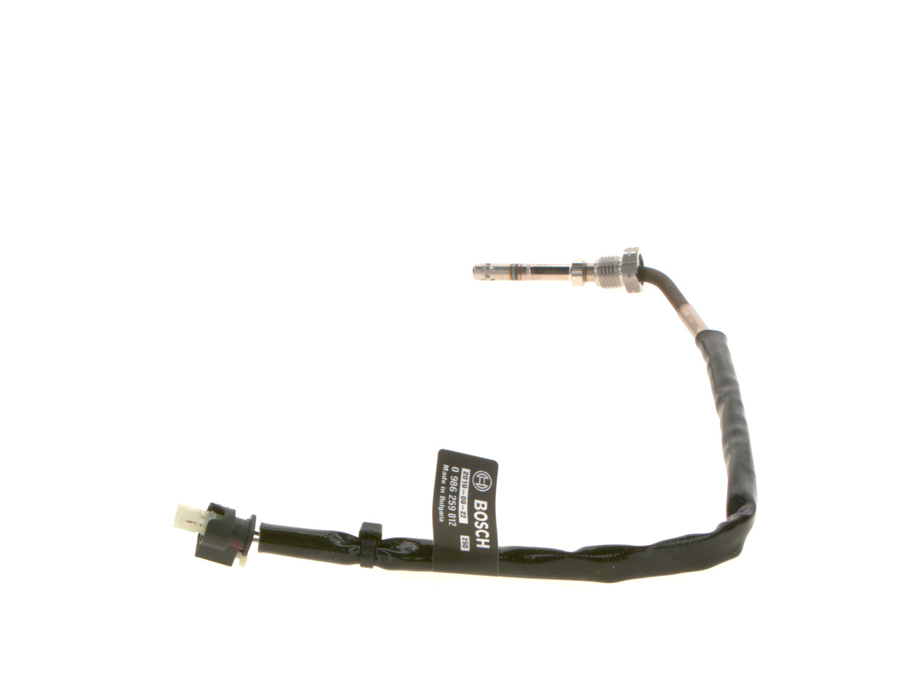 Sensore, Temperatura gas scarico - 0 986 259 012 BOSCH