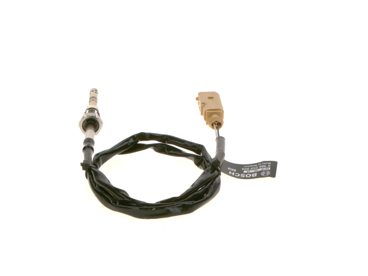 Sensore, Temperatura gas scarico - 0 986 259 028 BOSCH