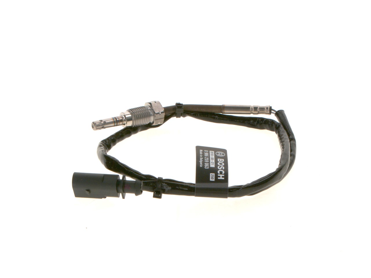 Sensore, Temperatura gas scarico - 0 986 259 063 BOSCH