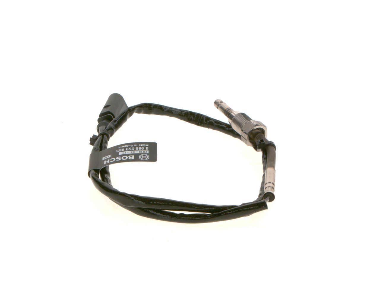 Sensore, Temperatura gas scarico - 0 986 259 063 BOSCH