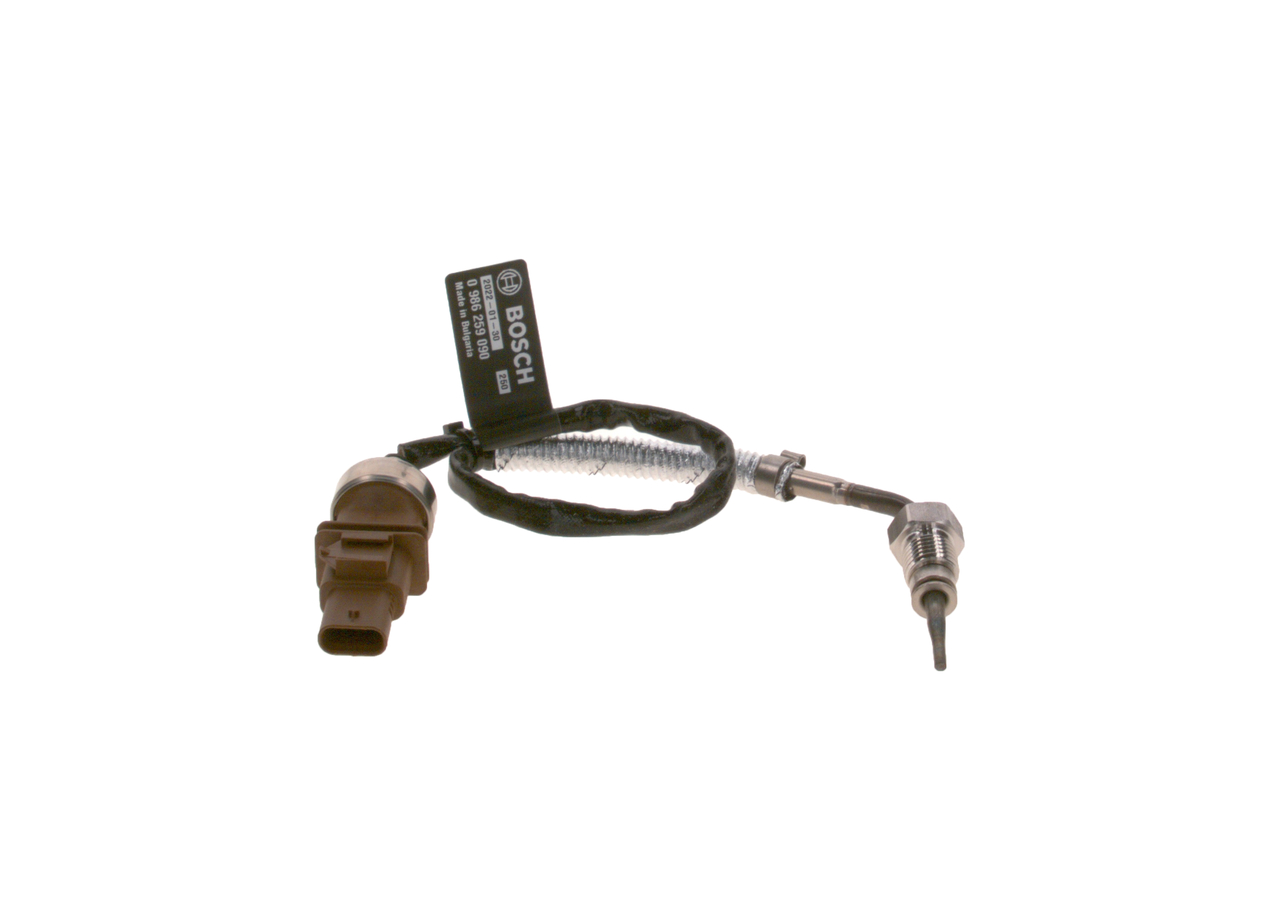 Sensore, Temperatura gas scarico - 0 986 259 090 BOSCH