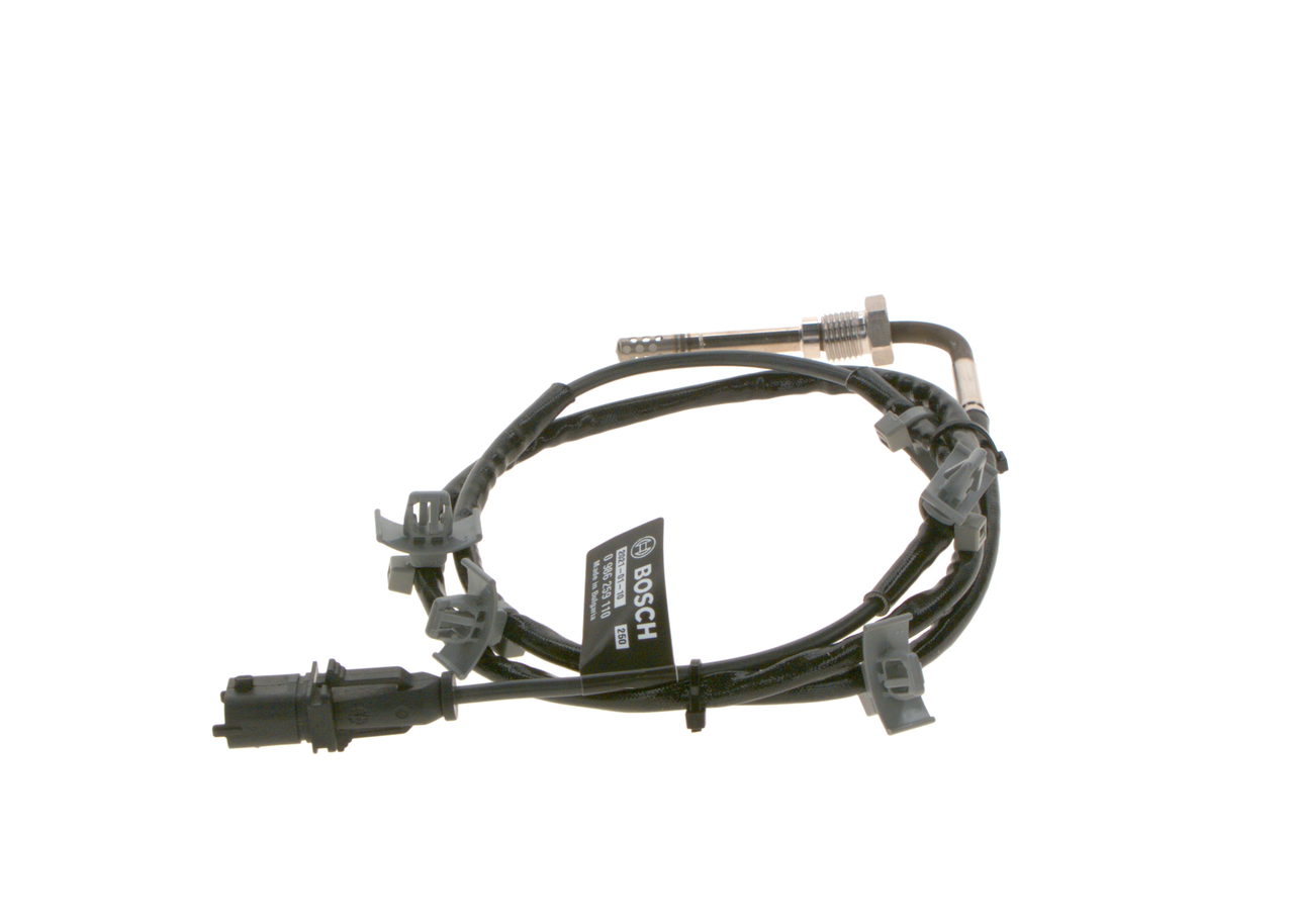 Sensore, Temperatura gas scarico - 0 986 259 110 BOSCH