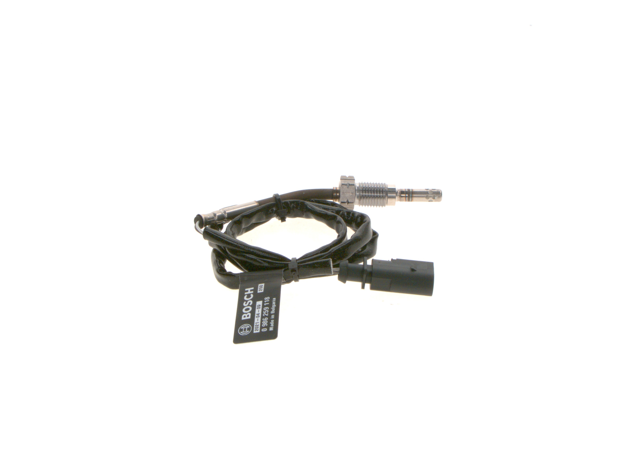 Sensore, Temperatura gas scarico - 0 986 259 118 BOSCH