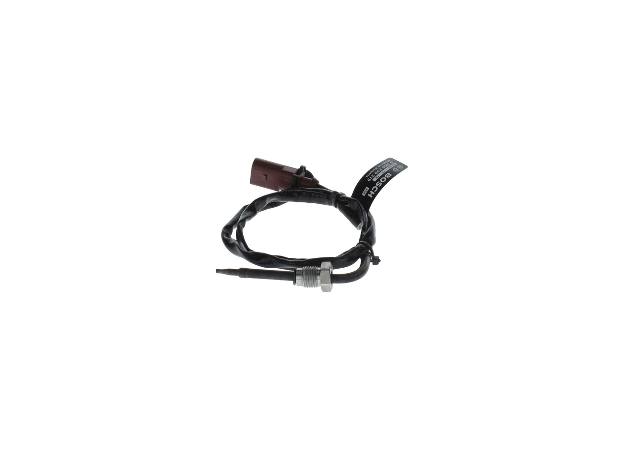 Sensore, Temperatura gas scarico - 0 986 259 219 BOSCH