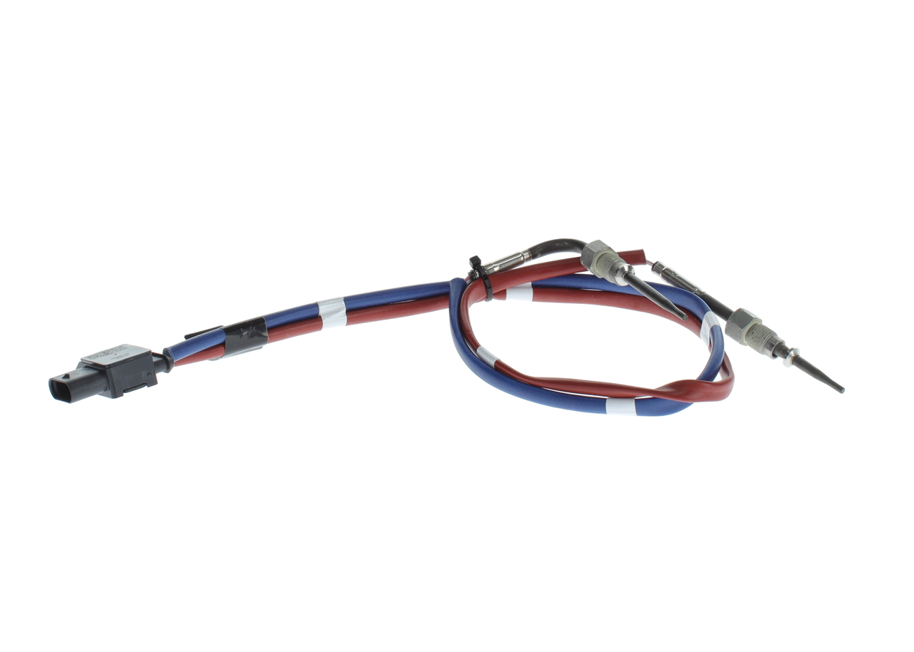 Sensore, Temperatura gas scarico - 0 986 259 227 BOSCH