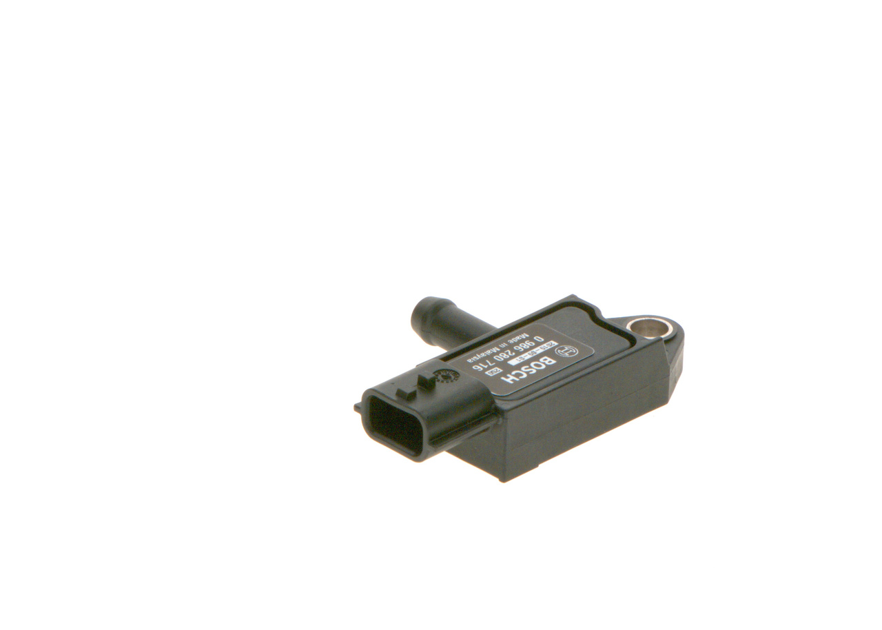Sensore, Pressione gas scarico - 0 986 280 716 BOSCH