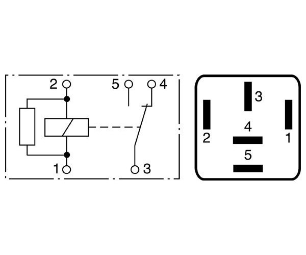 Relay, main current - 0 986 332 053 BOSCH