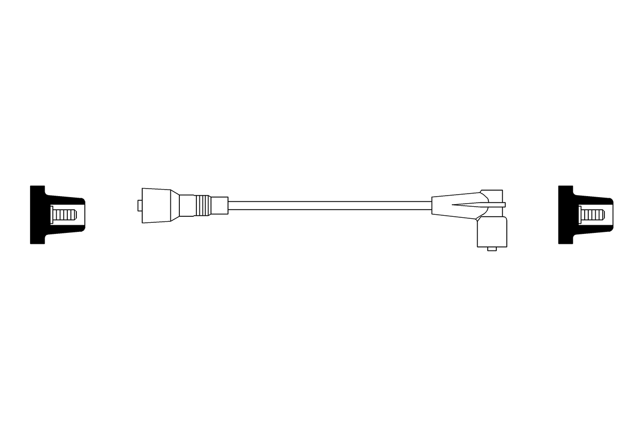 Ignition Cable - 0 986 356 229 BOSCH