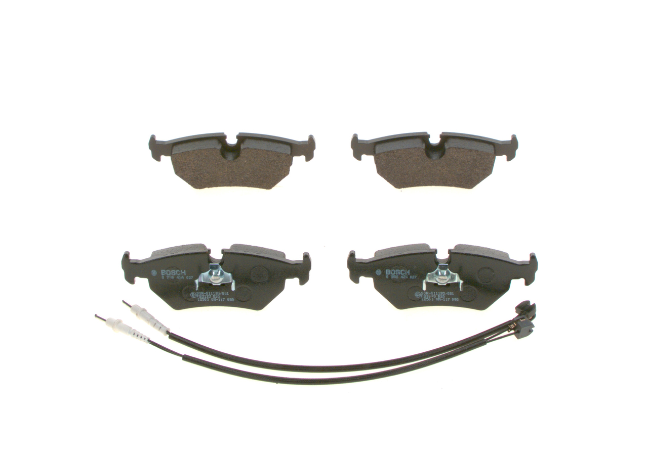 Kit pastiglie freno, Freno a disco - 0 986 424 027 BOSCH