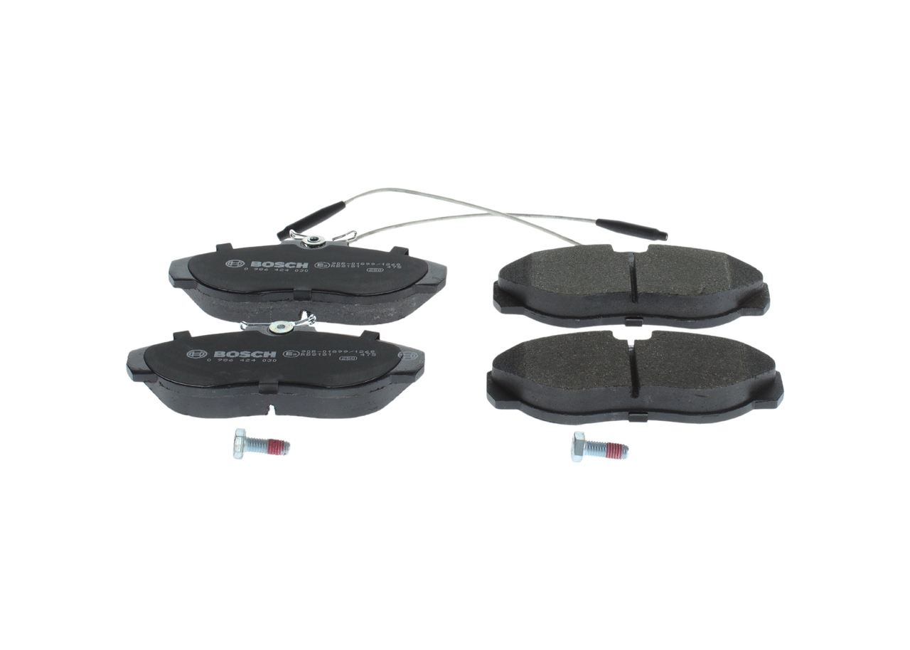 Kit pastiglie freno, Freno a disco - 0 986 424 030 BOSCH