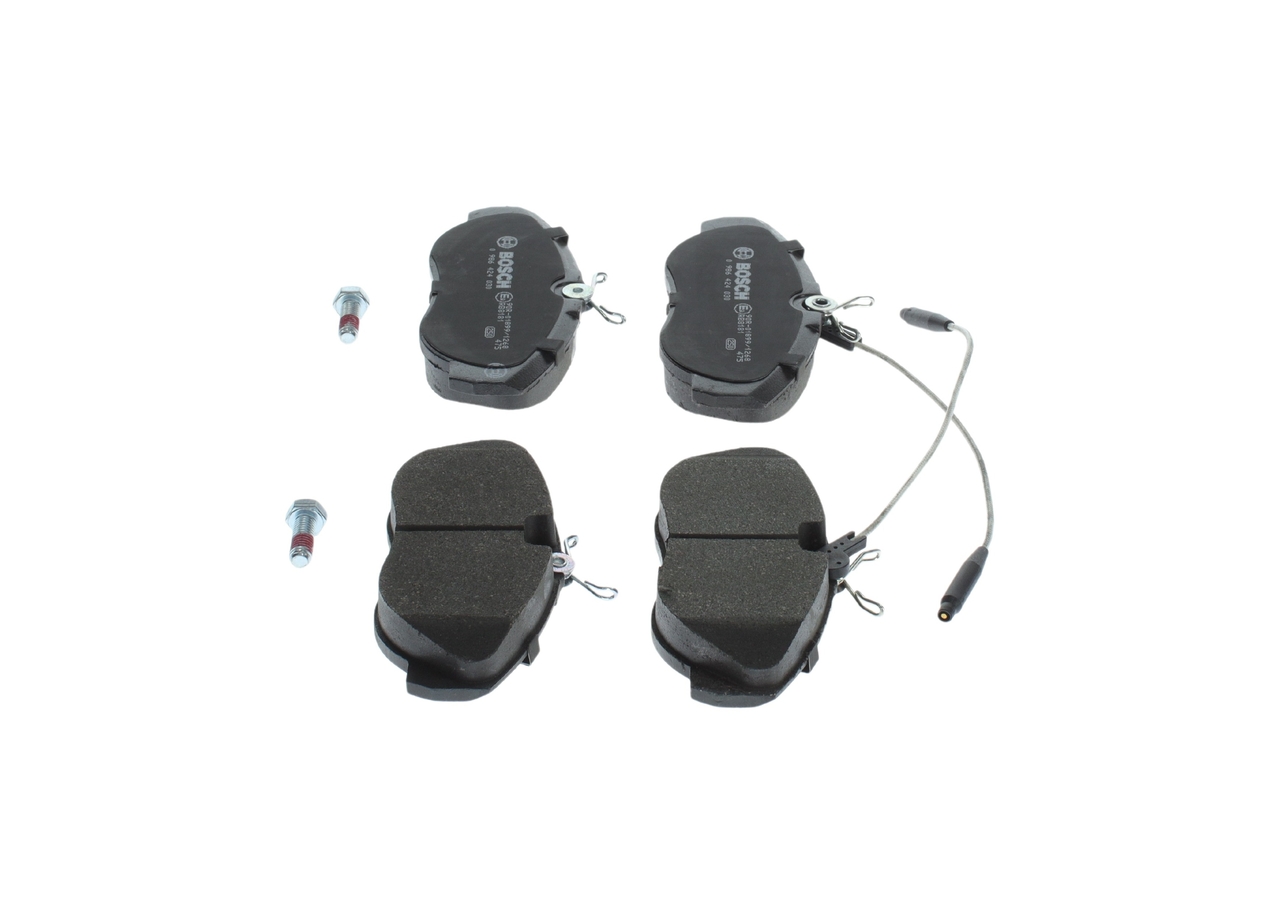 Brake Pad Set, disc brake - 0 986 424 030 BOSCH