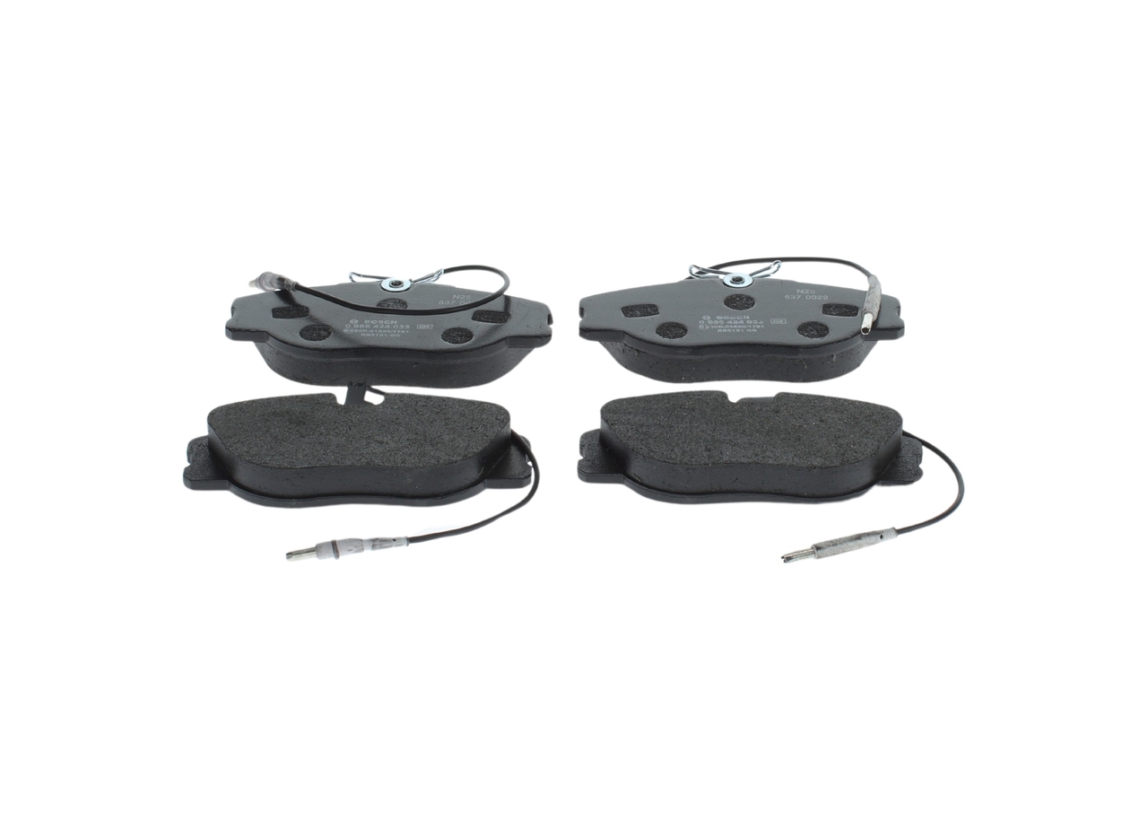Brake Pad Set, disc brake - 0 986 424 033 BOSCH