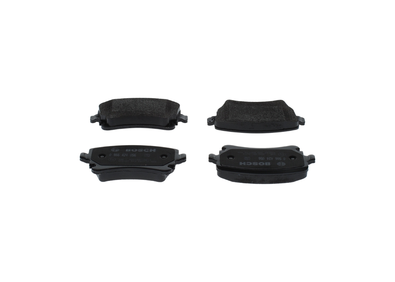 Kit pastiglie freno, Freno a disco - 0 986 424 056 BOSCH
