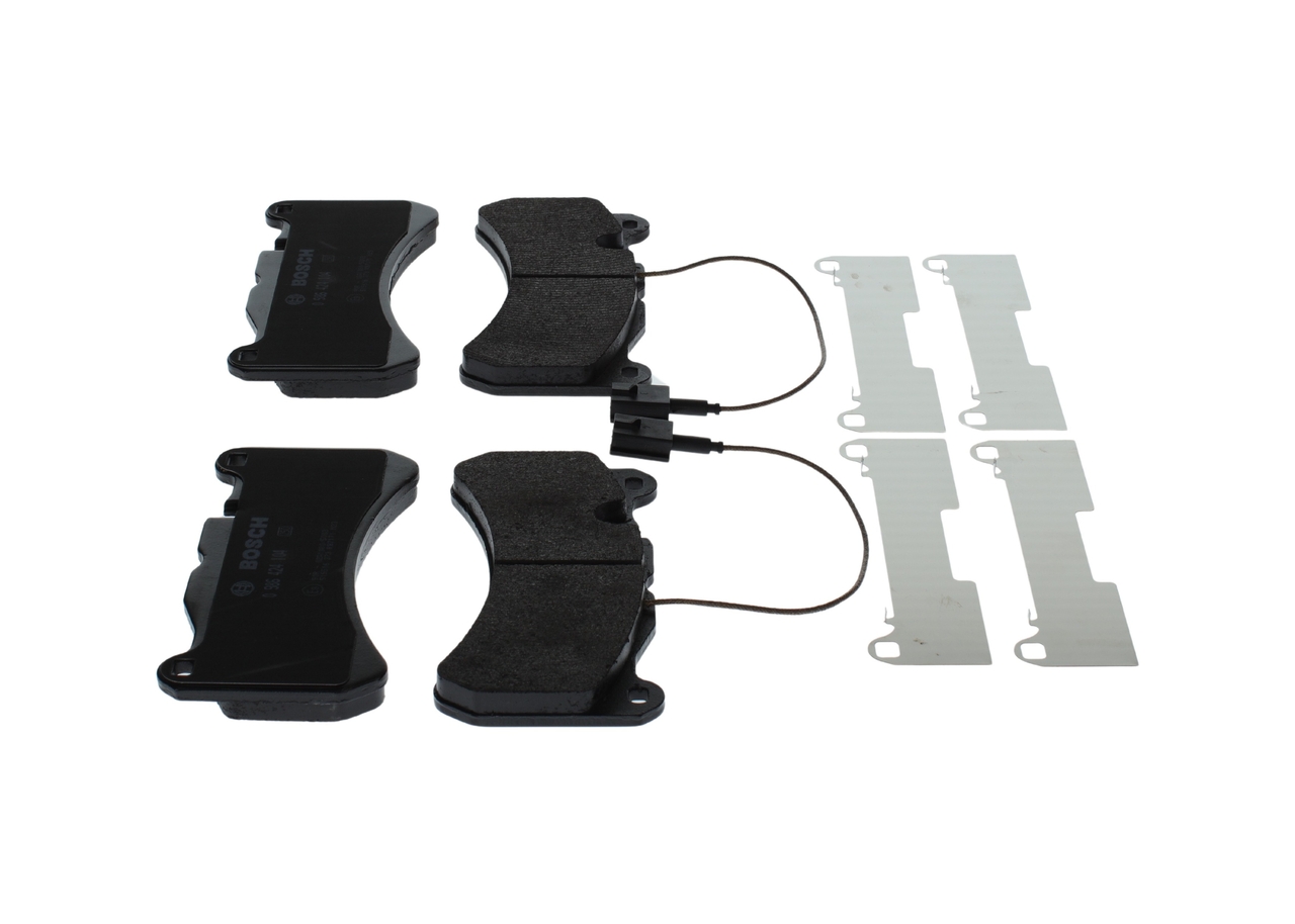 Brake Pad Set, disc brake - 0 986 424 104 BOSCH