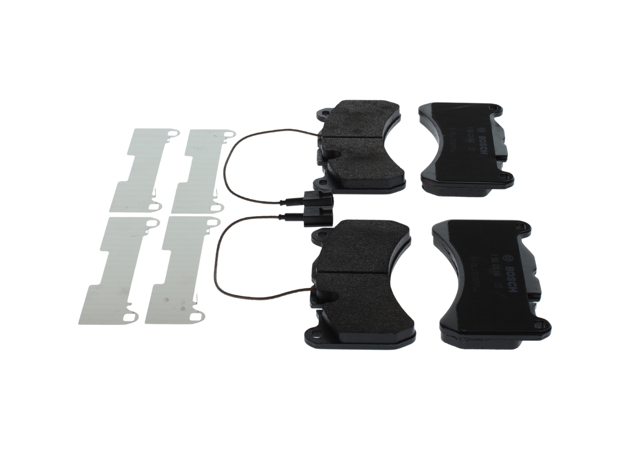 Brake Pad Set, disc brake - 0 986 424 104 BOSCH