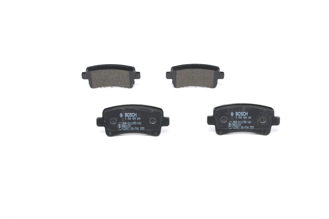 Brake Pad Set, disc brake - 0 986 424 124 BOSCH