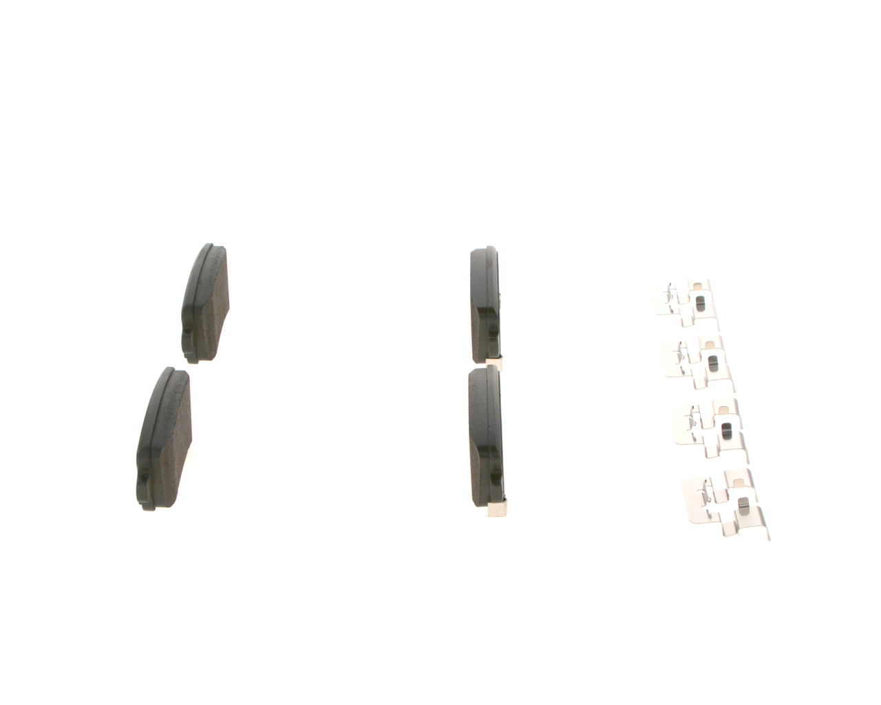 Brake Pad Set, disc brake - 0 986 424 124 BOSCH