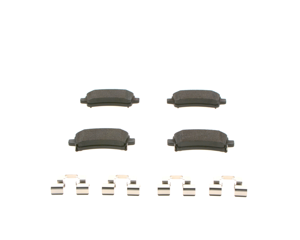 Brake Pad Set, disc brake - 0 986 424 124 BOSCH