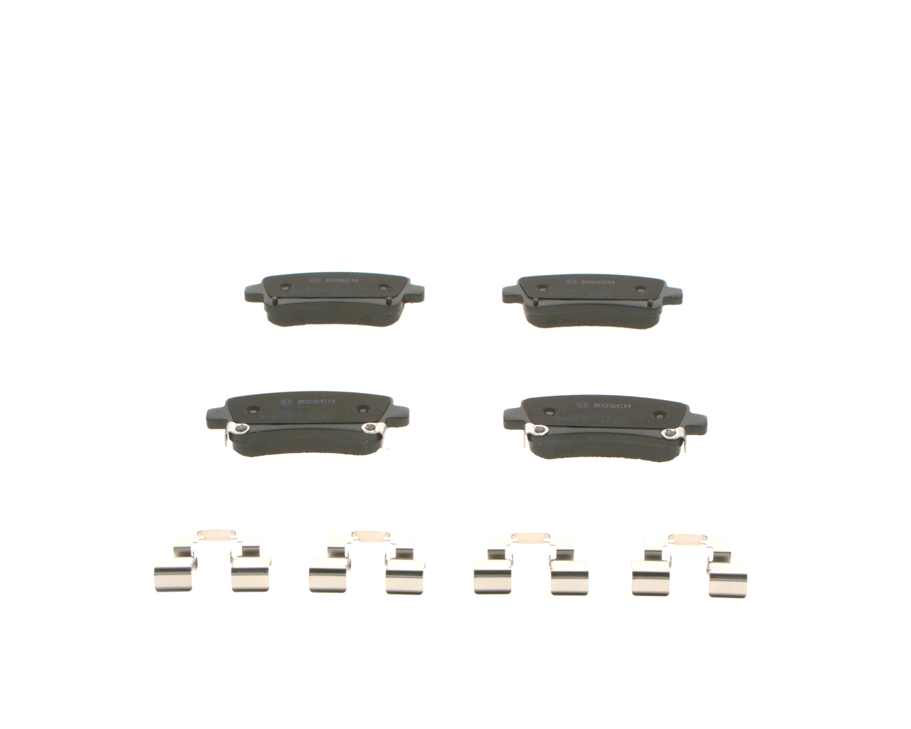 Brake Pad Set, disc brake - 0 986 424 124 BOSCH