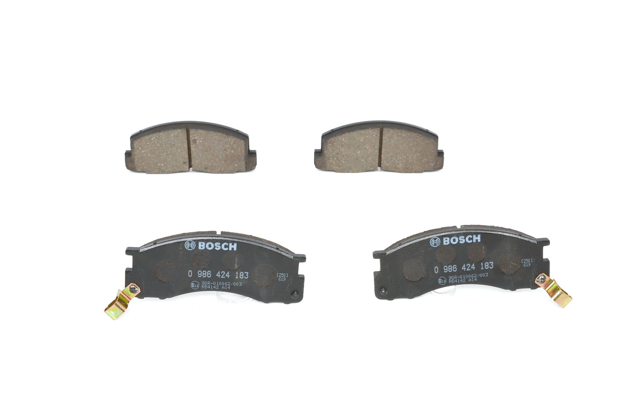 Brake Pad Set, disc brake - 0 986 424 183 BOSCH