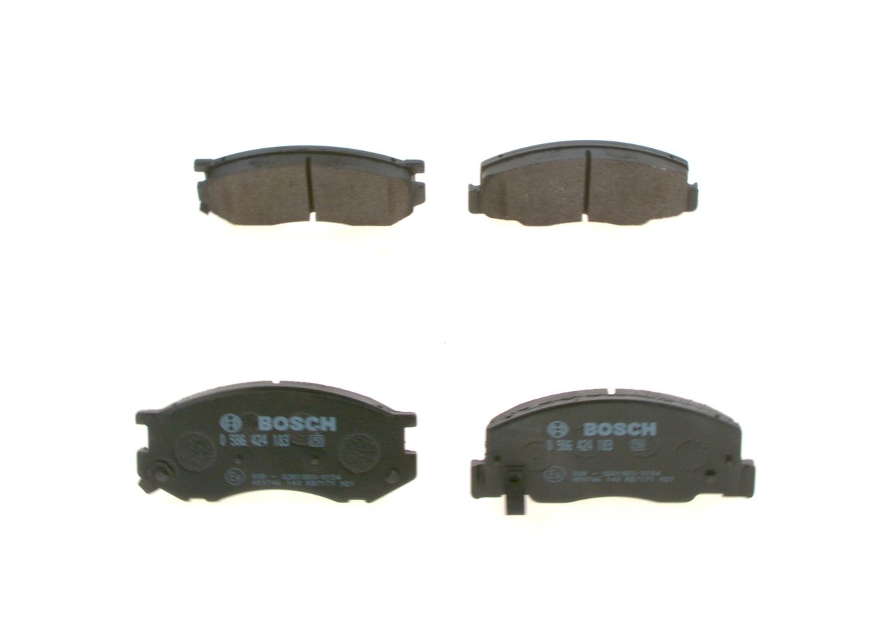 Brake Pad Set, disc brake - 0 986 424 183 BOSCH