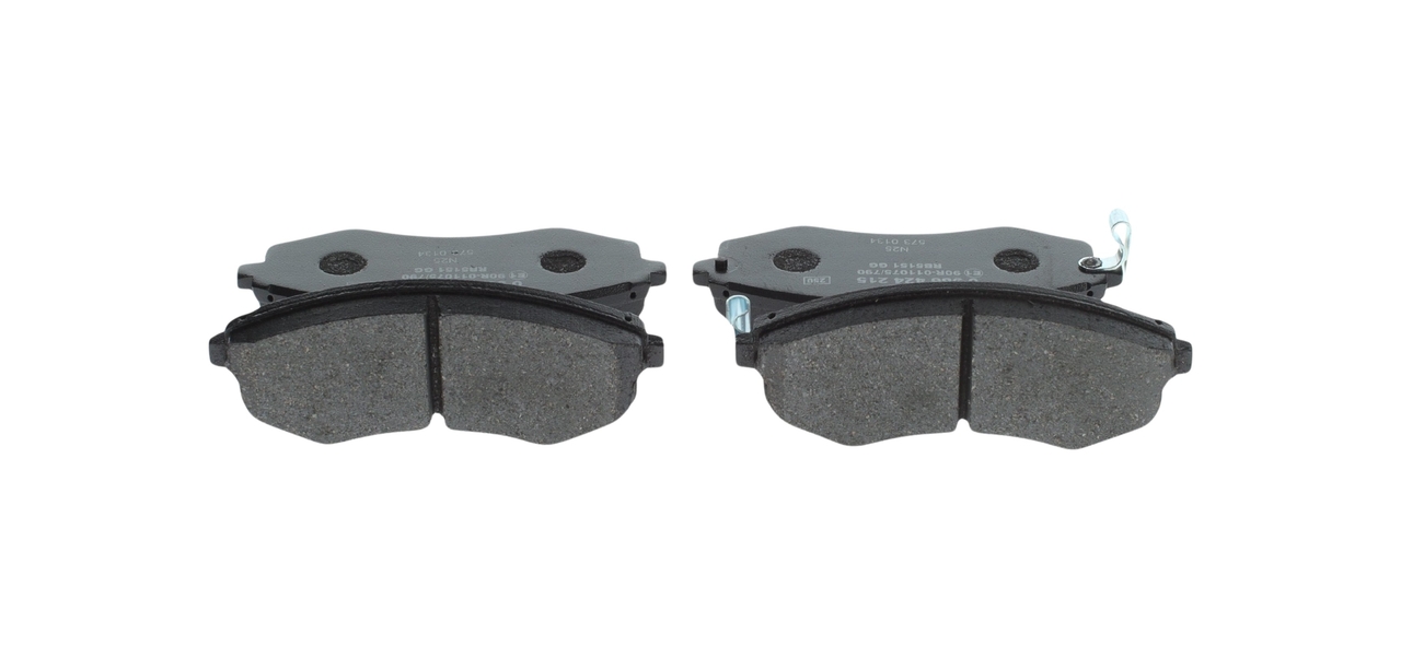Комплект тормозных колодок, дисковый тормоз - 0 986 424 215 BOSCH