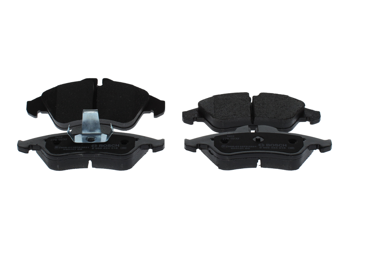 Kit pastiglie freno, Freno a disco - 0 986 424 218 BOSCH