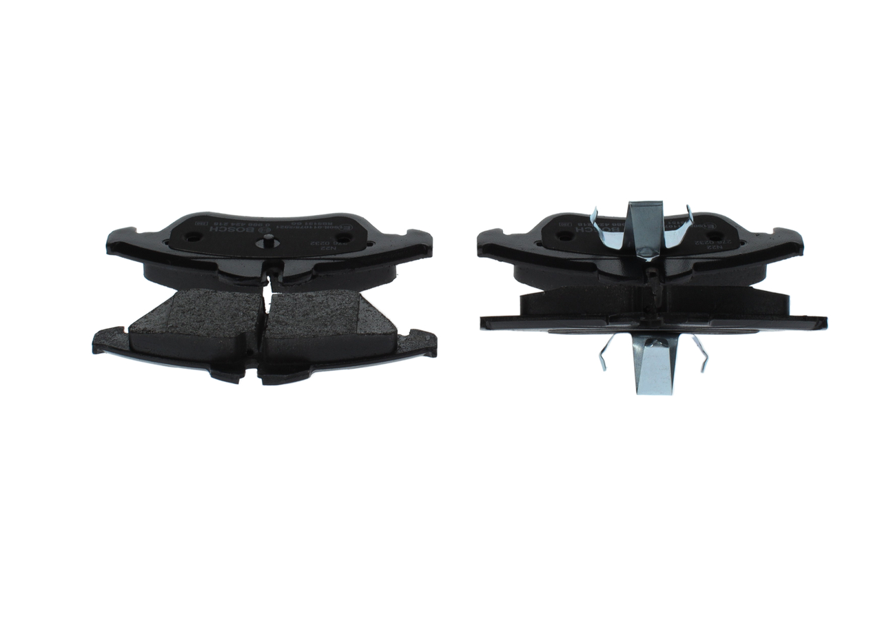 Brake Pad Set, disc brake - 0 986 424 218 BOSCH
