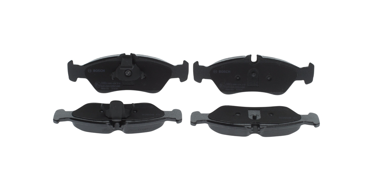 Brake Pad Set, disc brake - 0 986 424 219 BOSCH