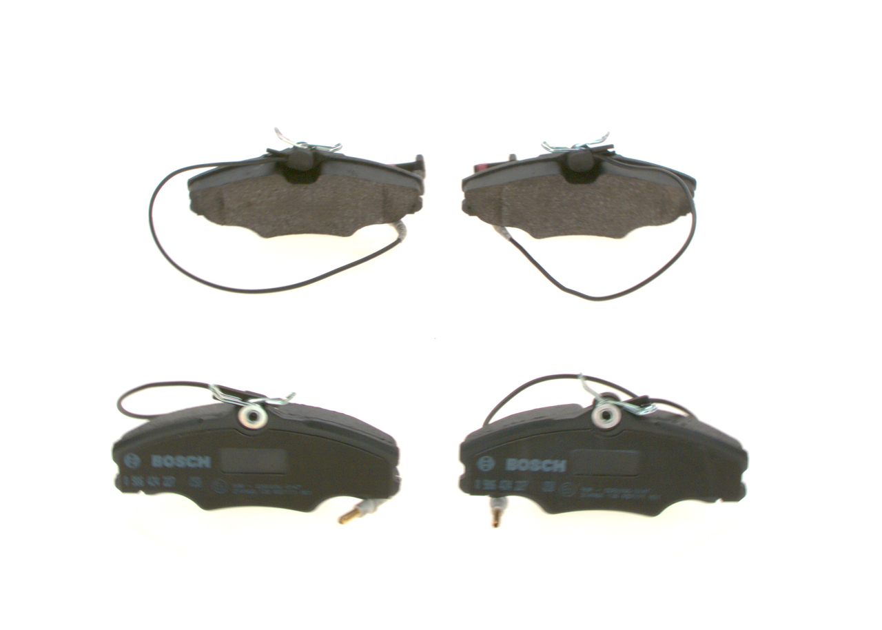 Brake Pad Set, disc brake - 0 986 424 227 BOSCH
