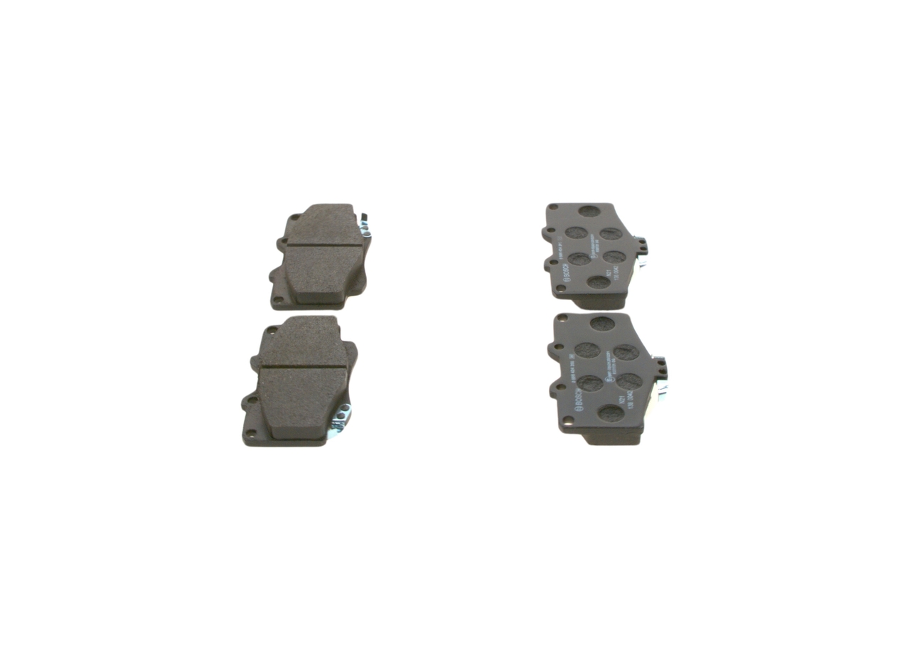 Bremsbelagsatz, Scheibenbremse - 0 986 424 268 BOSCH