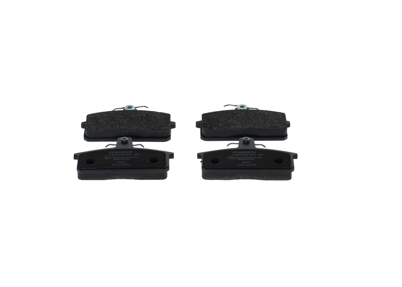 Kit pastiglie freno, Freno a disco - 0 986 424 274 BOSCH