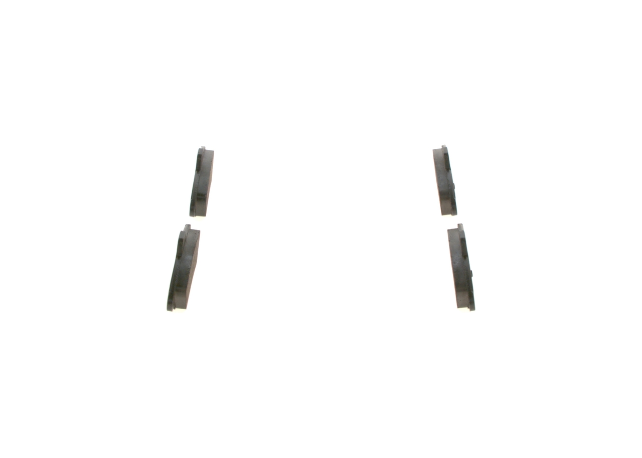 Brake Pad Set, disc brake - 0 986 424 277 BOSCH