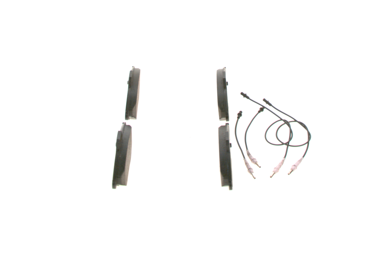 Brake Pad Set, disc brake - 0 986 424 278 BOSCH