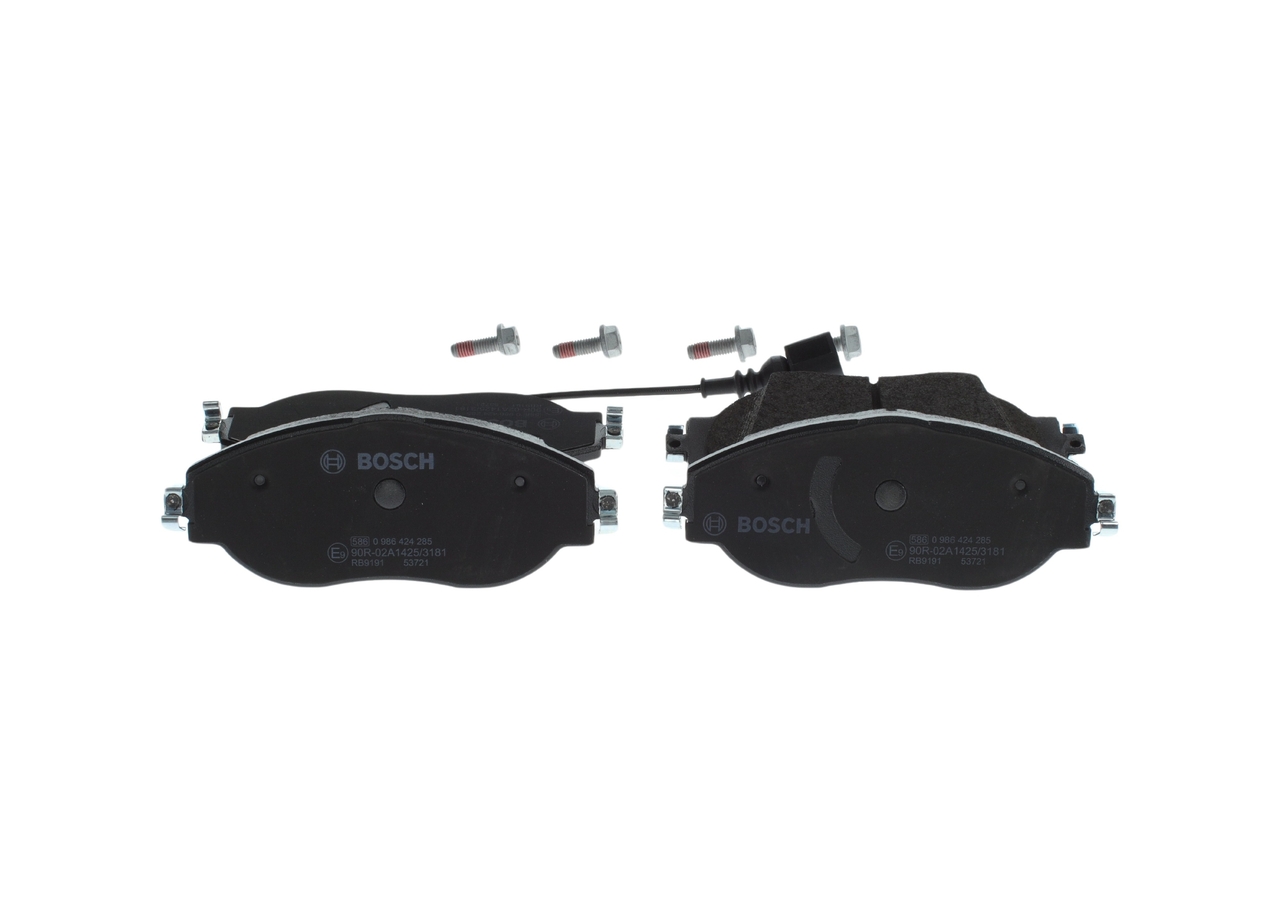 Brake Pad Set, disc brake - 0 986 424 285 BOSCH