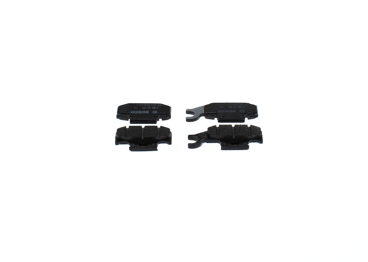 Brake Pad Set, disc brake - 0 986 424 293 BOSCH