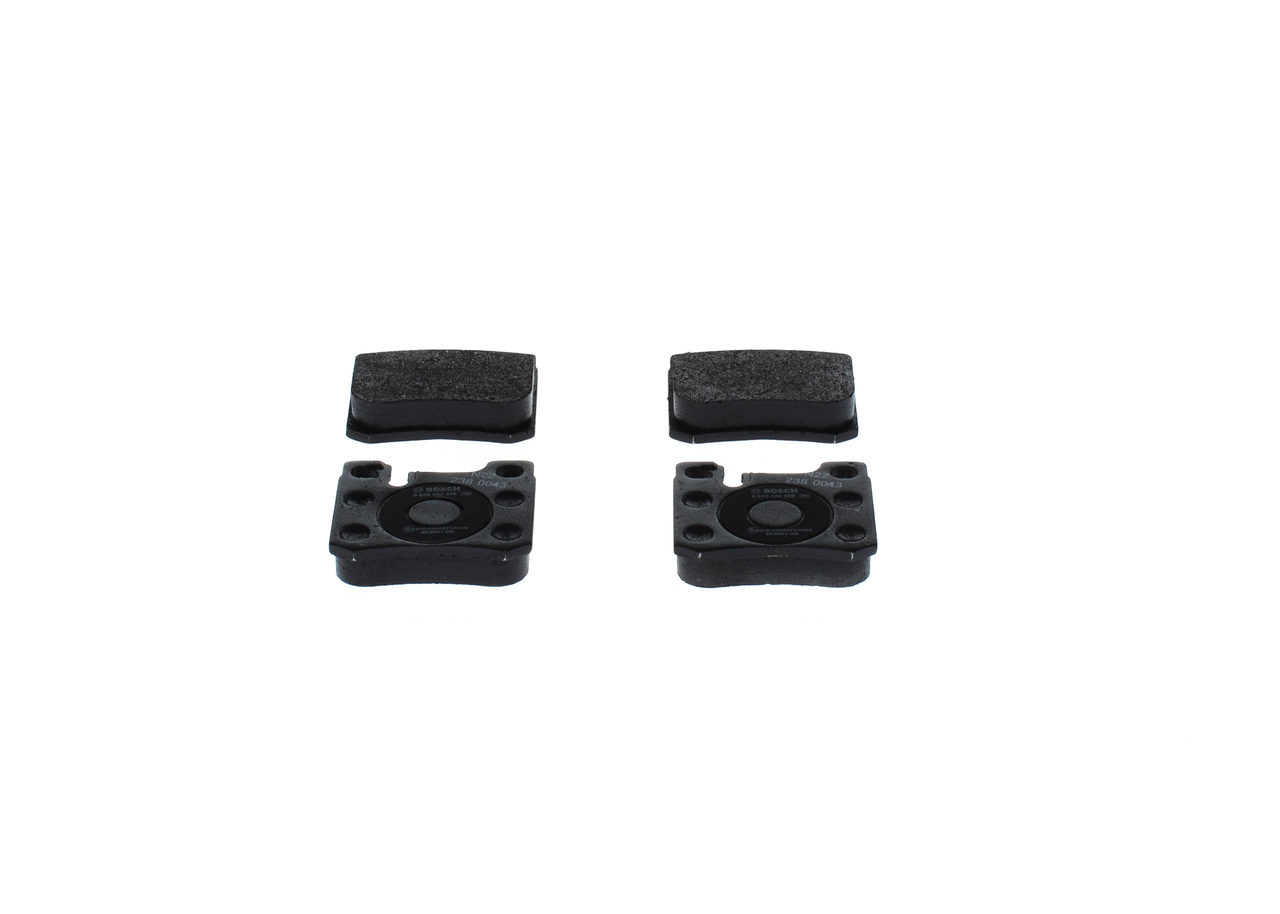 Комплект тормозных колодок, дисковый тормоз - 0 986 424 358 BOSCH